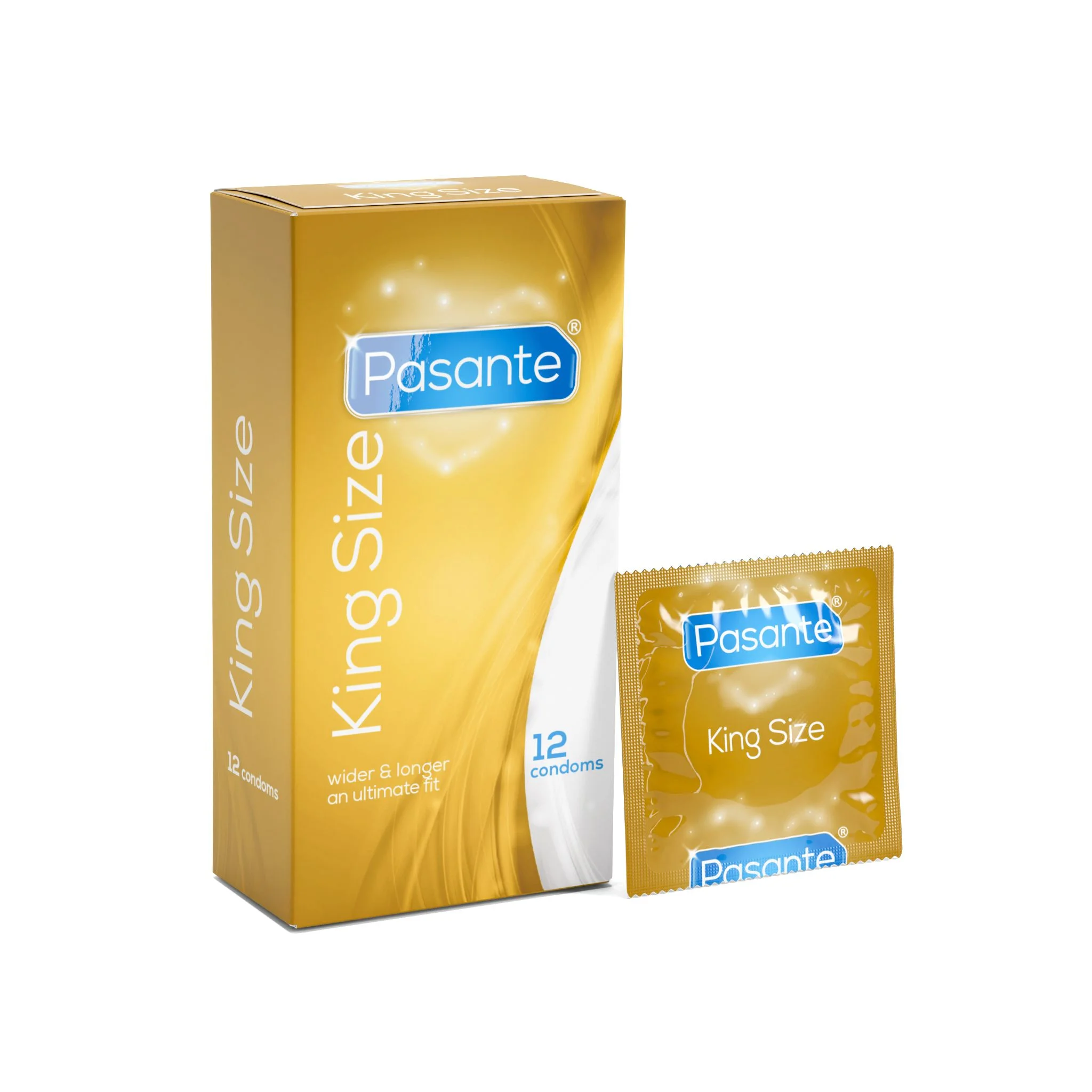 Pasante King Size condooms 12 stuks Pasante King Size condooms 12 stuks