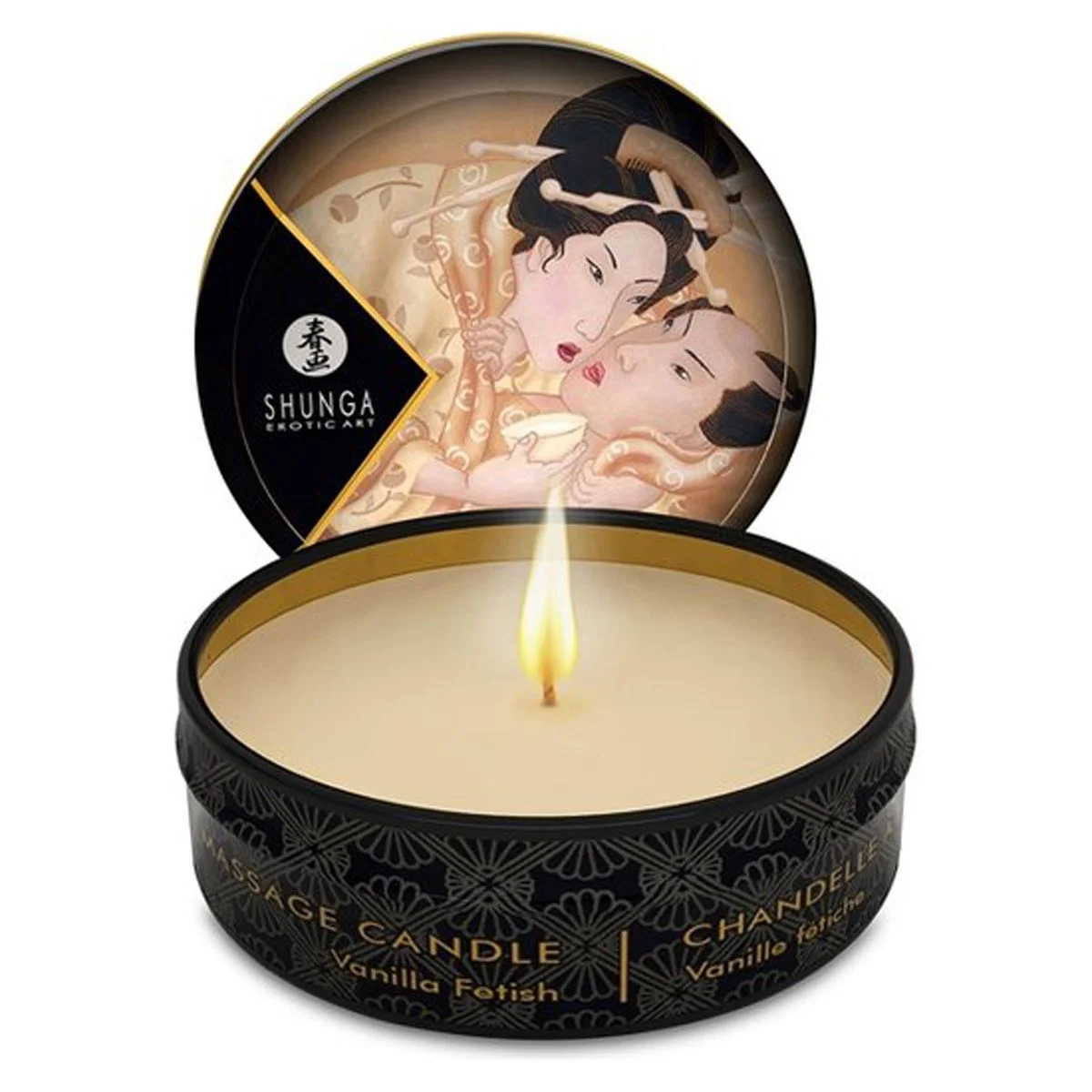 Shunga - Massagekaars Vanilla Fetish/Desire - 30 ml Shunga - Massagekaars Vanilla Fetish/Desire - 30 ml