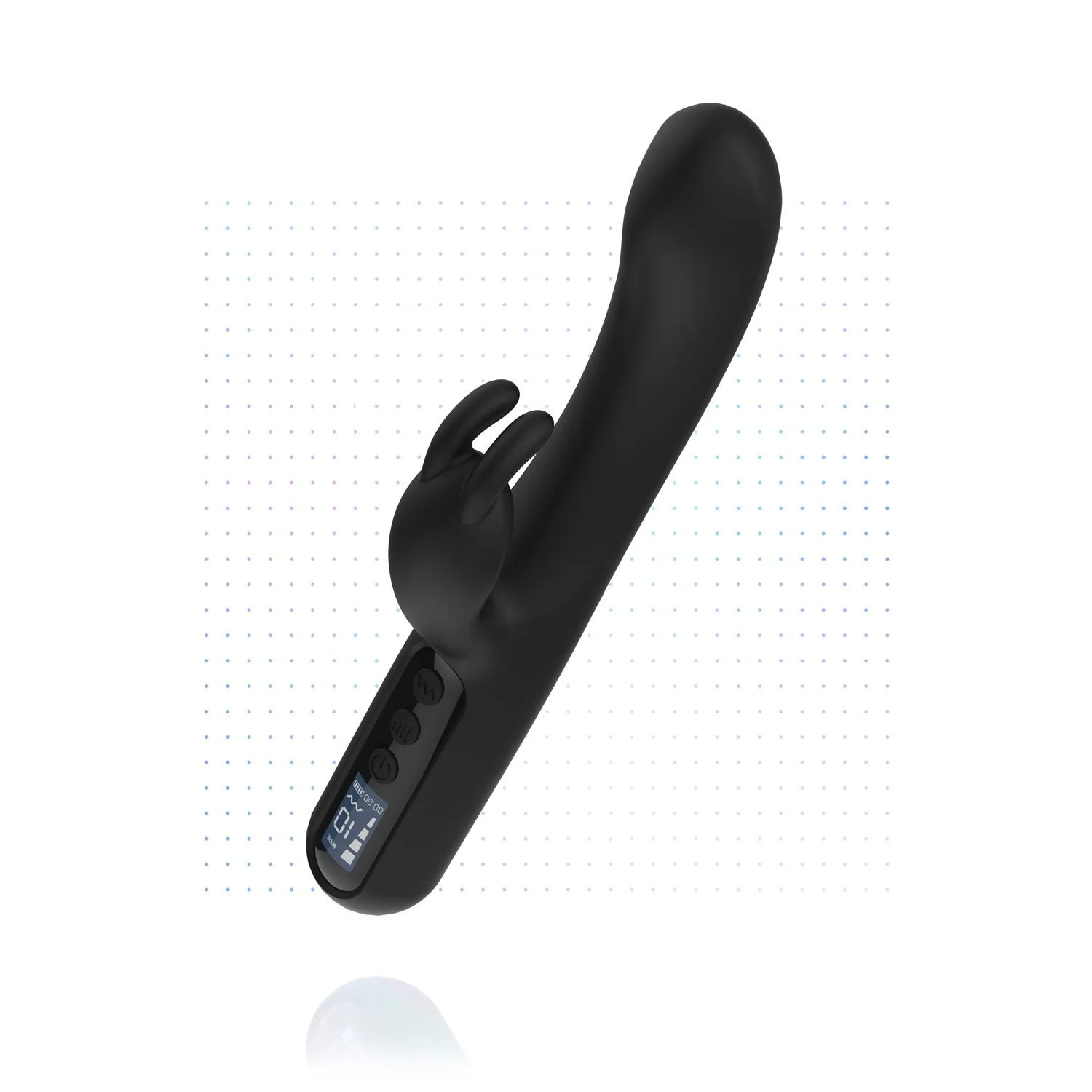 BLAQ - Digitale Rabbit Vibrator - Zwart BLAQ - Digitale Rabbit Vibrator - Zwart