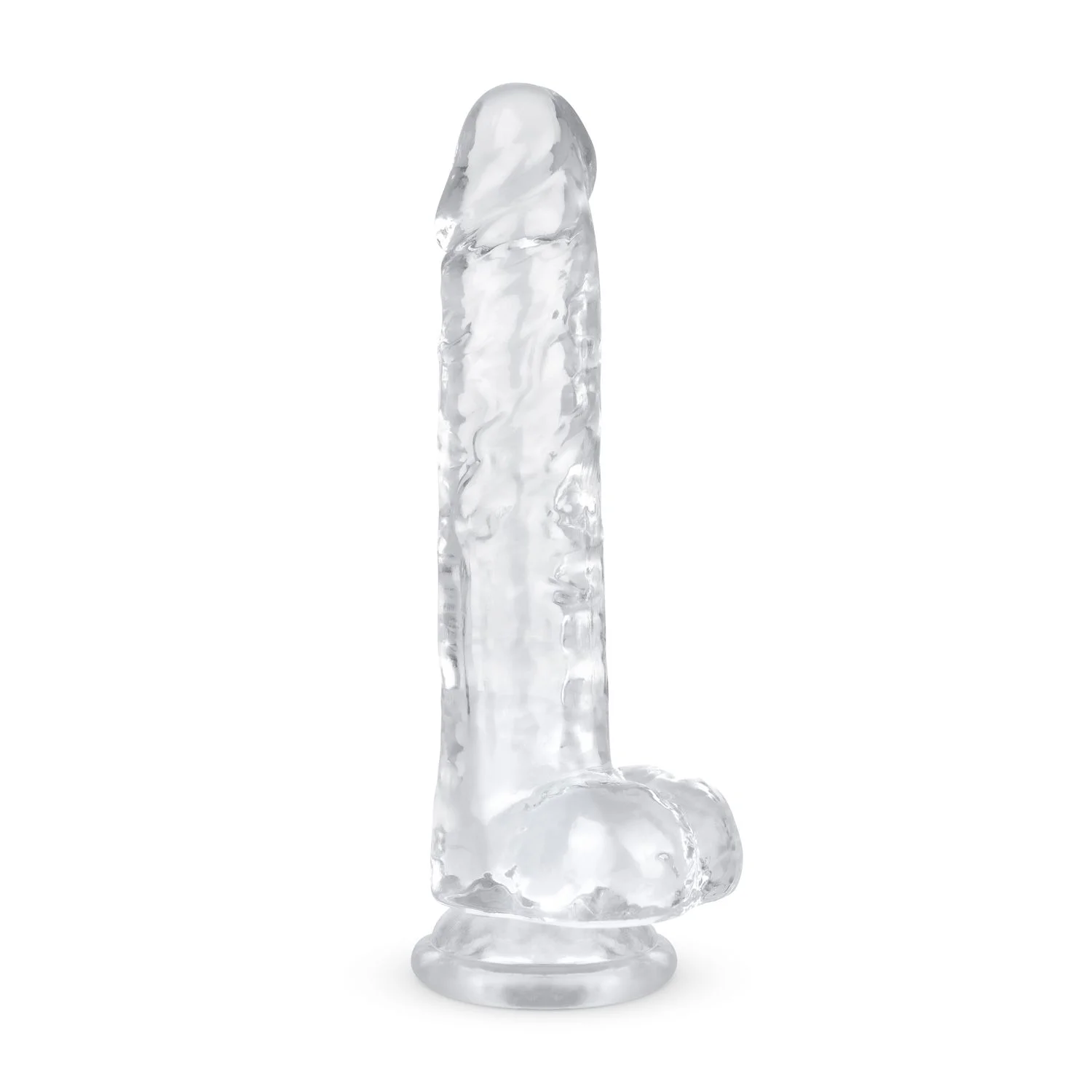 Jelly Dildo met ballen - 19 cm Jelly Dildo met ballen - 19 cm