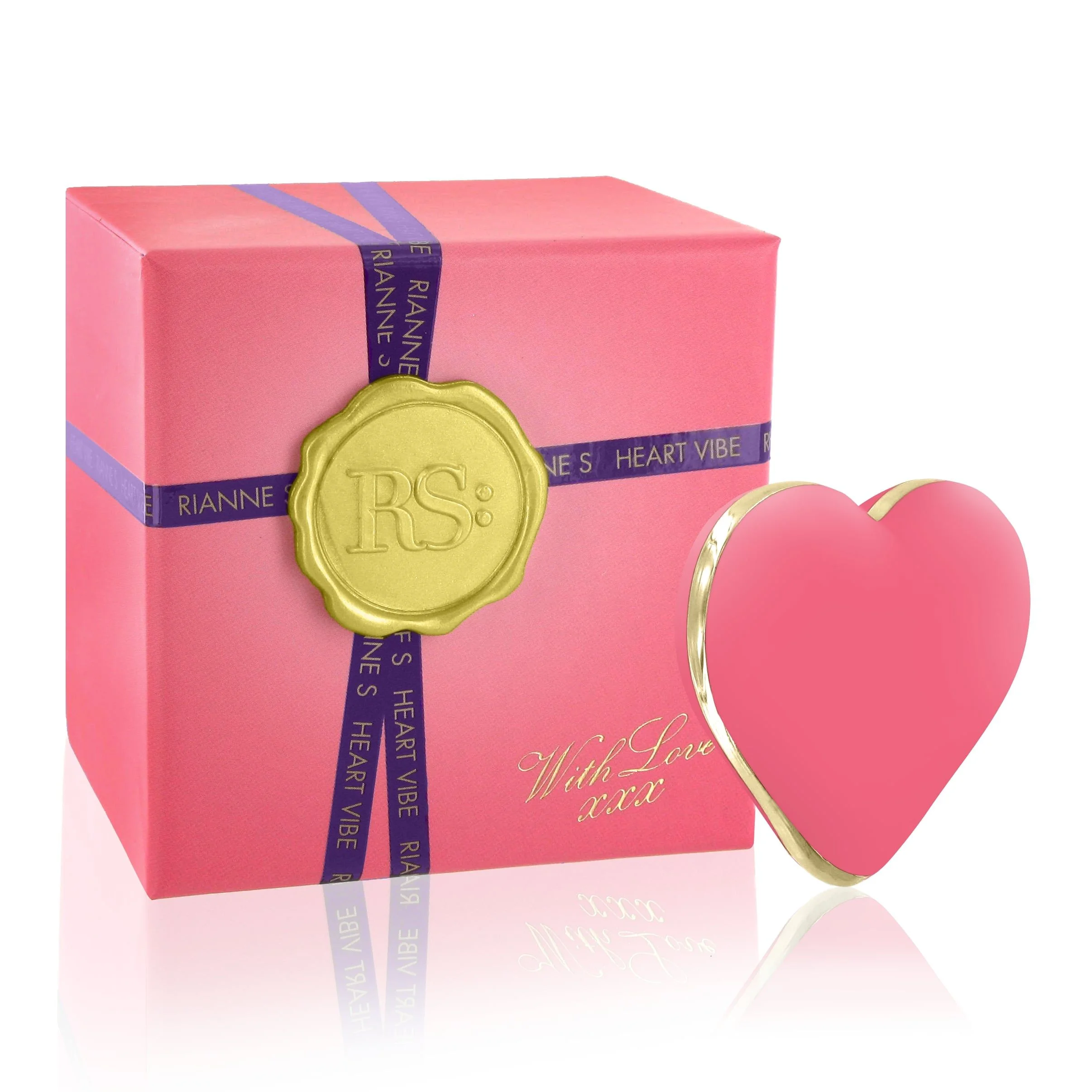 RS - Icons - Heart Vibe Vibrator - Koraalroze RS - Icons - Heart Vibe Vibrator - Koraalroze