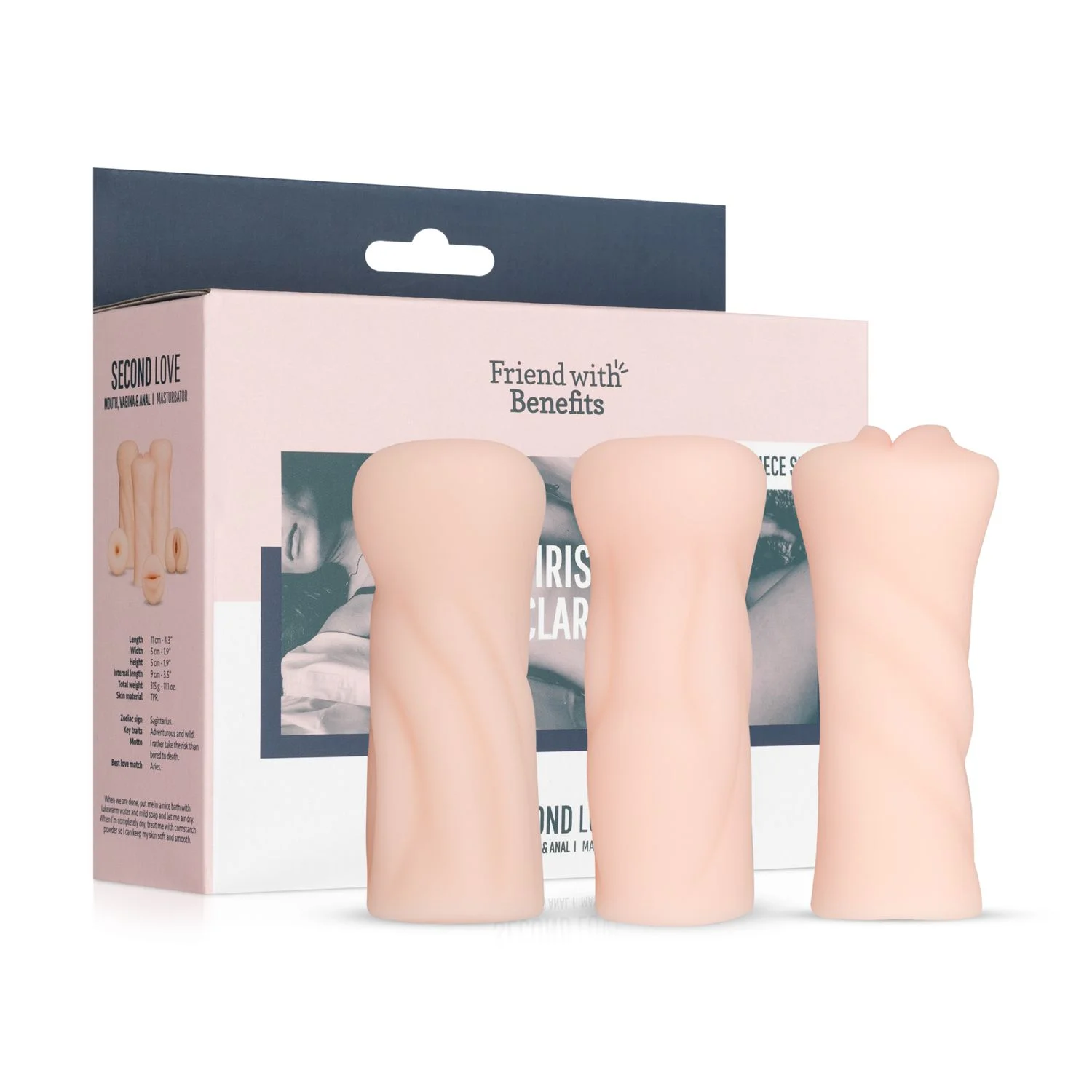 Friend With Benefits - Set van 3 Masturbators Friend With Benefits - Set van 3 Masturbators