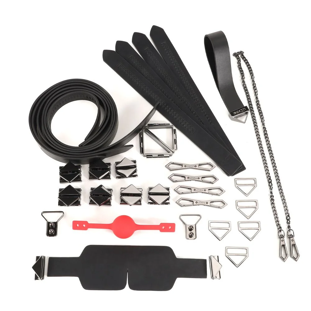 LOCKINK - Bondage & Restraint Set - negro LOCKINK - Bondage & Restraint Set - negro